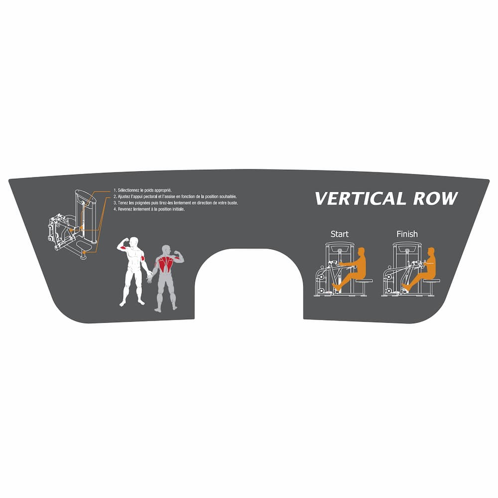 Poste Tirage Rameur Assis